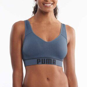 NWOT Puma Convertible Sports Bra | Blue